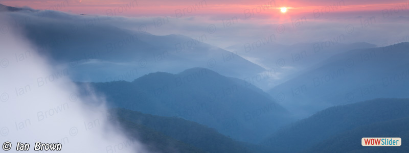 1. Kowmung valley sunrise